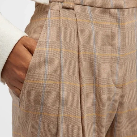 A.L.C. Fynn Linen-Blend Trouser NWT - Picture 4 of 5